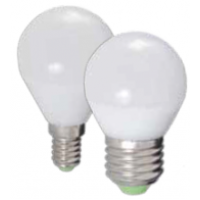 Lámpara (bombilla) de led esférica 6W E14 ó E27 (a elegir)  588 lm. Elecman